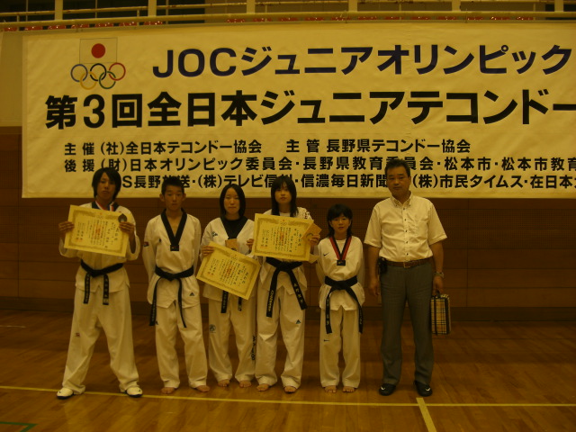 第3回全日本ジュニアテコンドー選手権大会