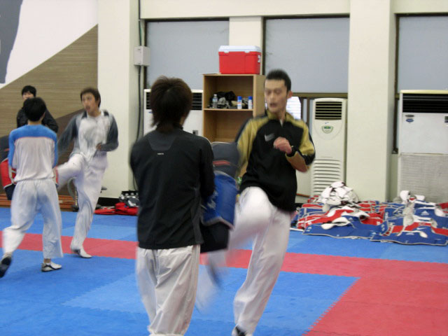2012ロンドンアジア予選トーナメント日本代表韓国強化合宿